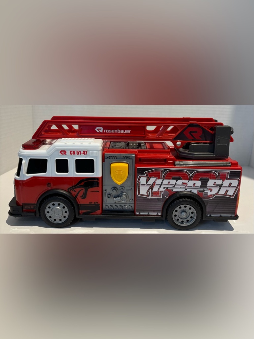 Dickie Toys~Rosenbauer CN 51-47 1001 Viper SA Werkstr. 1*90765 Furth Germany Toy